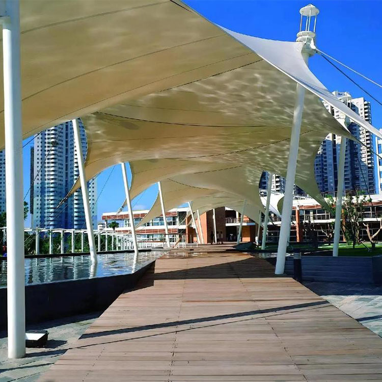 隆德县膜结构景观棚