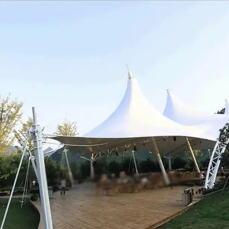 隆德县膜结构景观棚