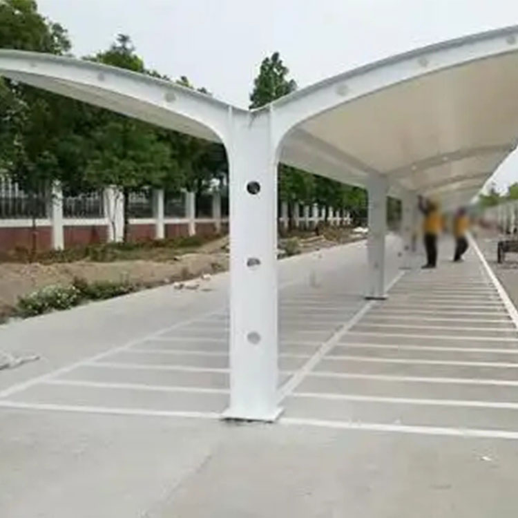 隆德县膜结构电动车棚